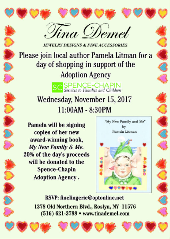 Author Appearance and Book Signing: Pamela Litman